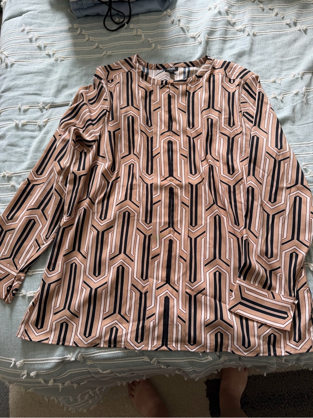 Express Women’s Dressy Long-Sleeve Top